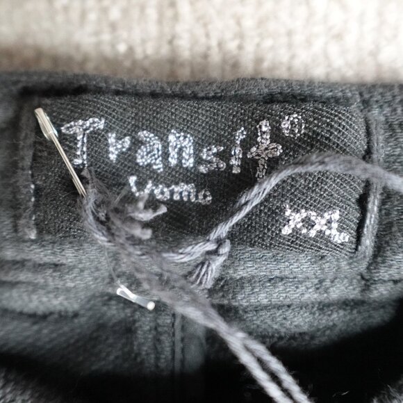 Transit Uomo Mens Pants 2XL Gray Linen Blend Made in Italy - Picture 9 of 14